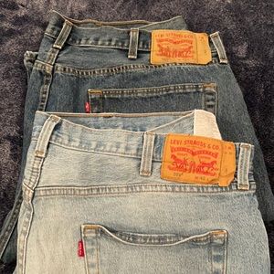 Men’s 501 Levi Jeans 2 pairs size 42x32